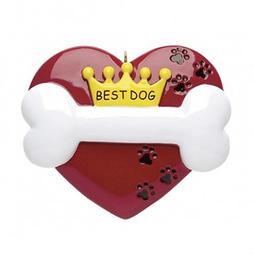 Personalised - Best Dog Tree Hanger