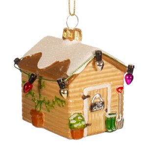 Garden Shed Glass Bauble