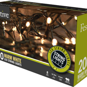 200 Warm White LED Lights