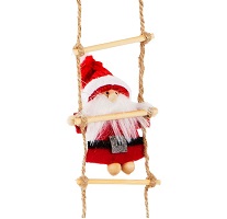 Climbing Santa Ladder Decoration