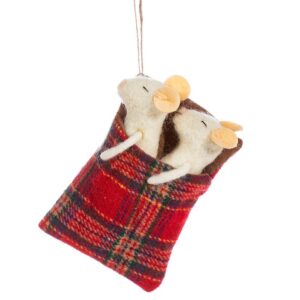 Cosy Mice Bedtime Tree Hanger