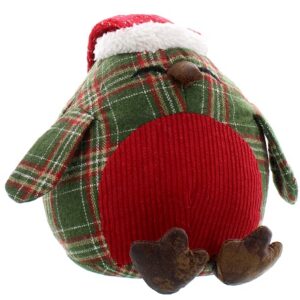 Tartan Robin Door Stop