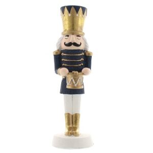 Navy & Gold Traditional Nutcracker
