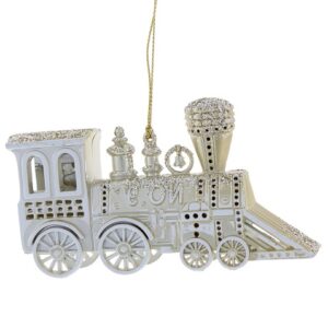 Gold Glitter Train Tree Hanger