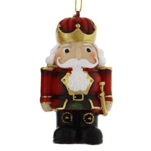 Red Coat Nutcracker Tree Hanger