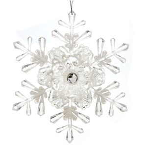 Glitter Snowflake Tree Hanger