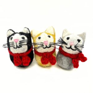 Felted Cat Tree Hanger